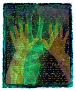 Bare Hands • Digital Art • 5"x6"