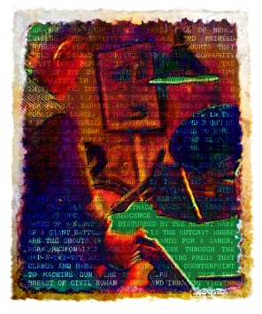 The Pressman • Digital Art • 5"x6"